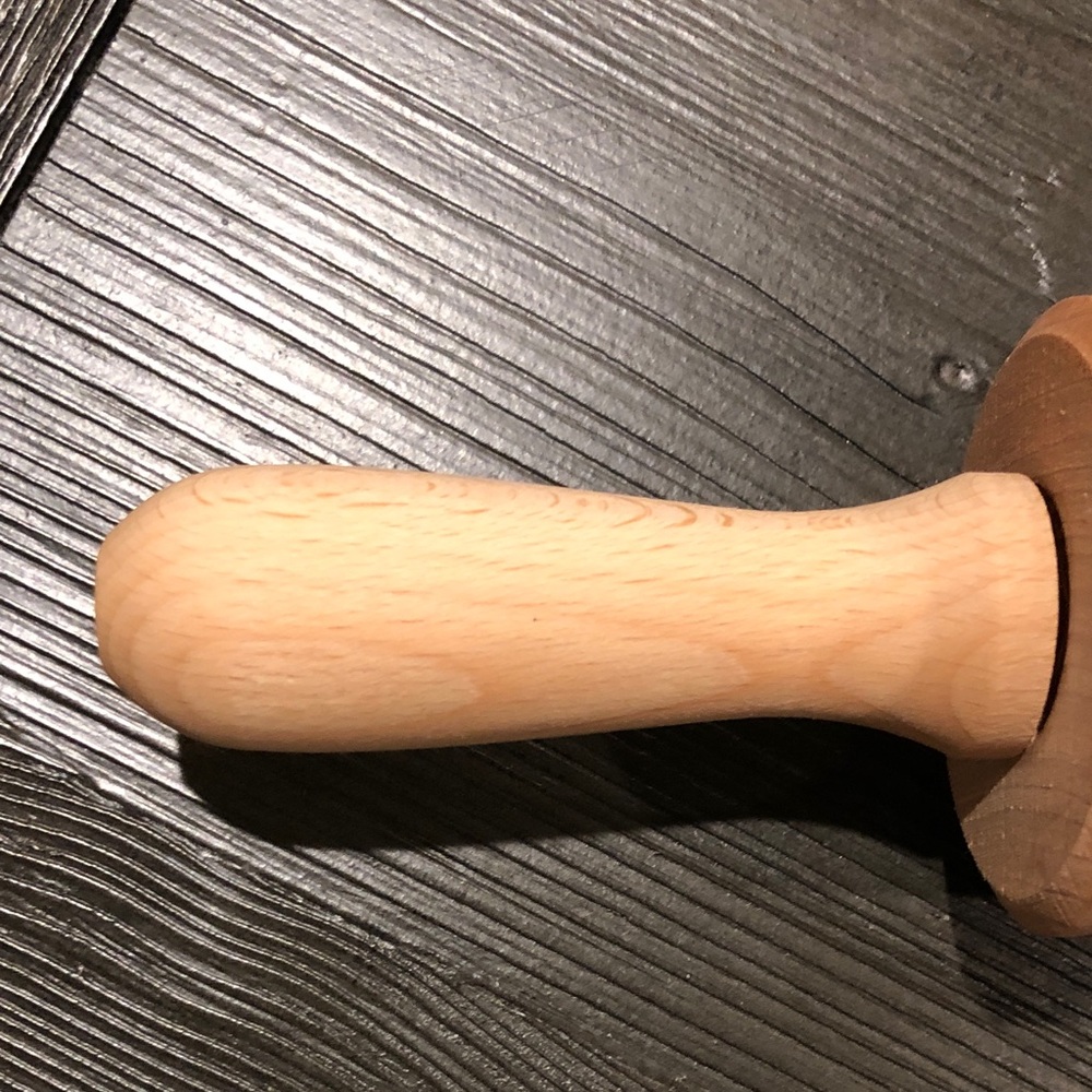 Algis Crafts Embossed Floral Rolling Pin - Picture 5 of 11